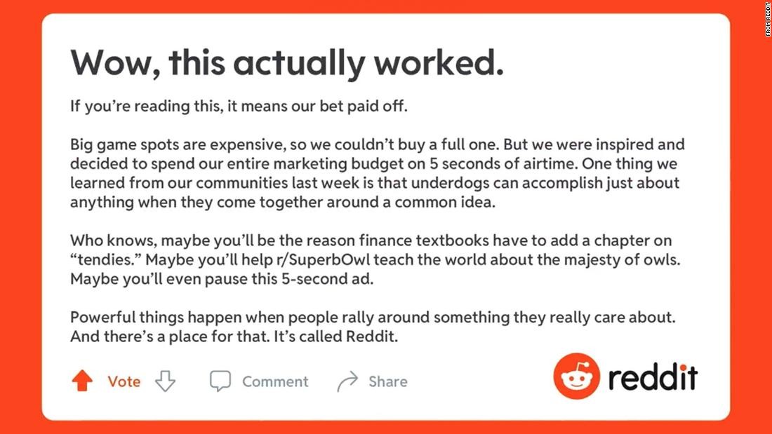 R/GA and Reddit's 'Superb Owl' Disrupts the Ad World - IPG